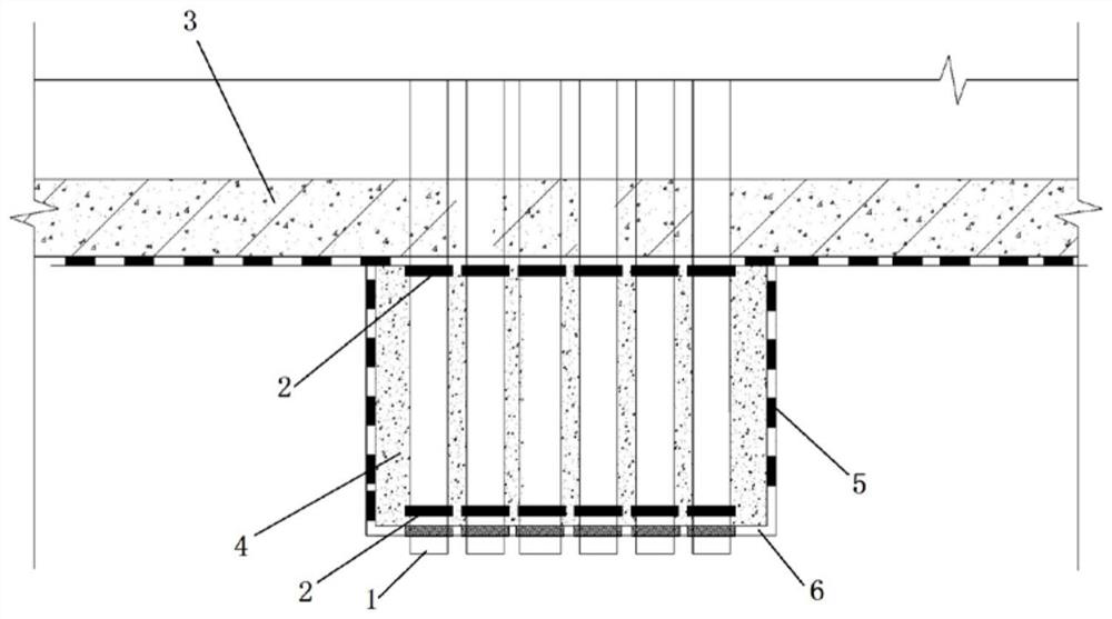 Anti-leakage construction method for building underground outer wall out-of-wall group pipes