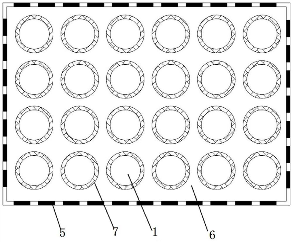 Anti-leakage construction method for building underground outer wall out-of-wall group pipes