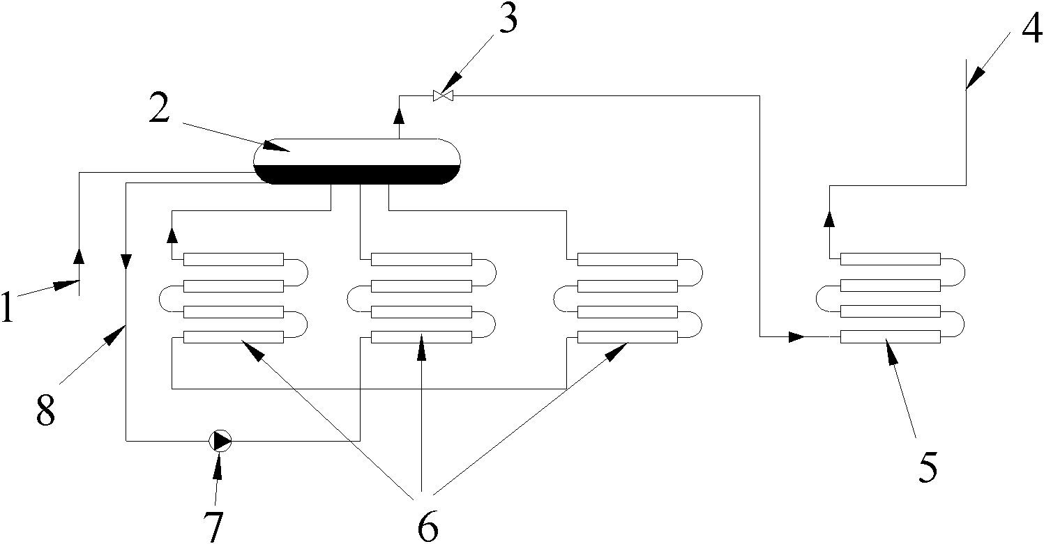 Starting and operating protection system of solar cavity type heat absorber