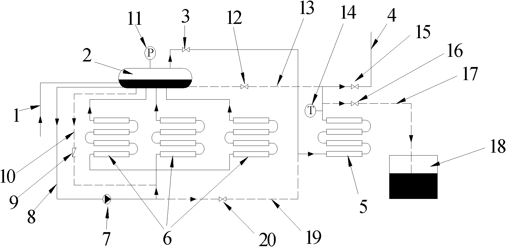 Starting and operating protection system of solar cavity type heat absorber