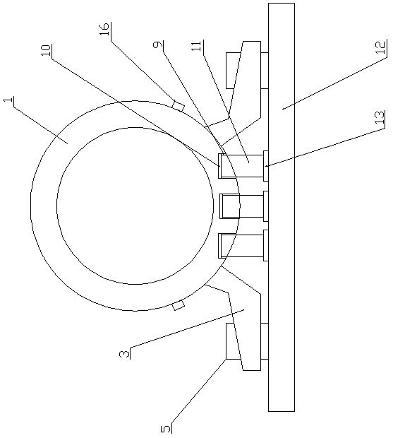 Mounting bracket for water pump, water pump and automobile with water pump