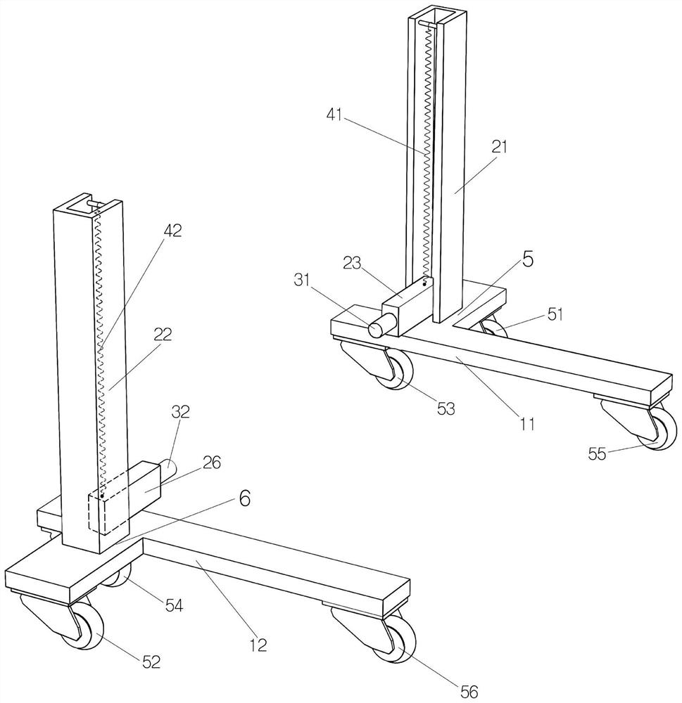 Weight reduction additional device of VR (virtual reality) walking equipment