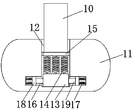 Concrete stirrer with good buffering property