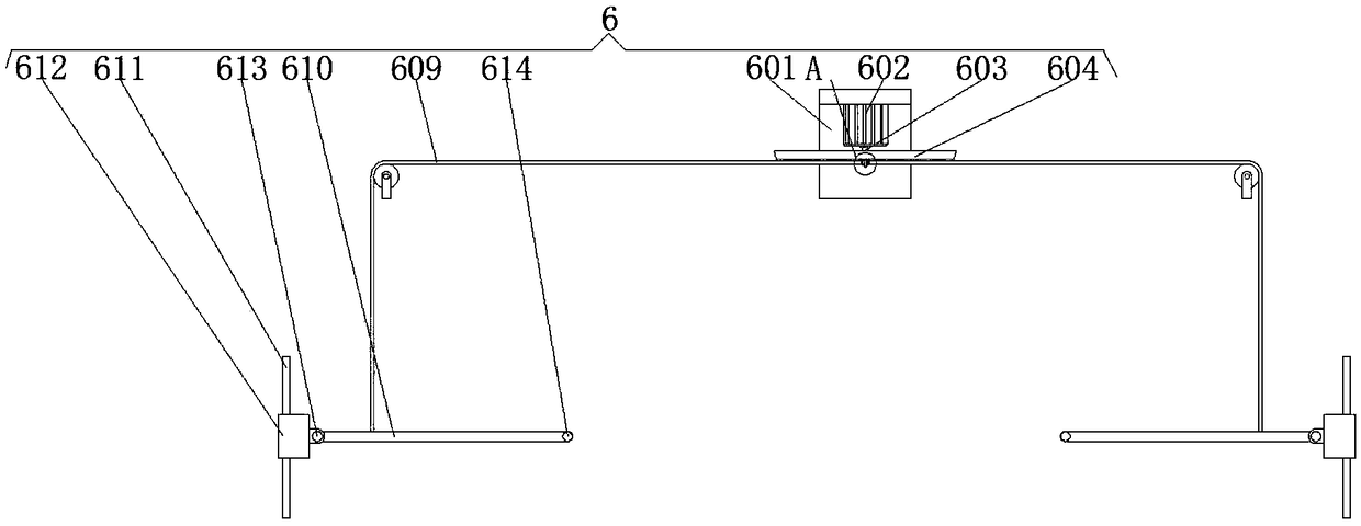 Ciba processing device based on reciprocating secondary hammering action force