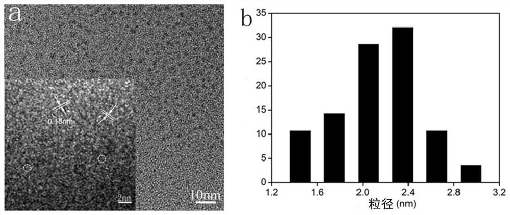 Fluorescent carbon nanodots as well as preparation method and application thereof