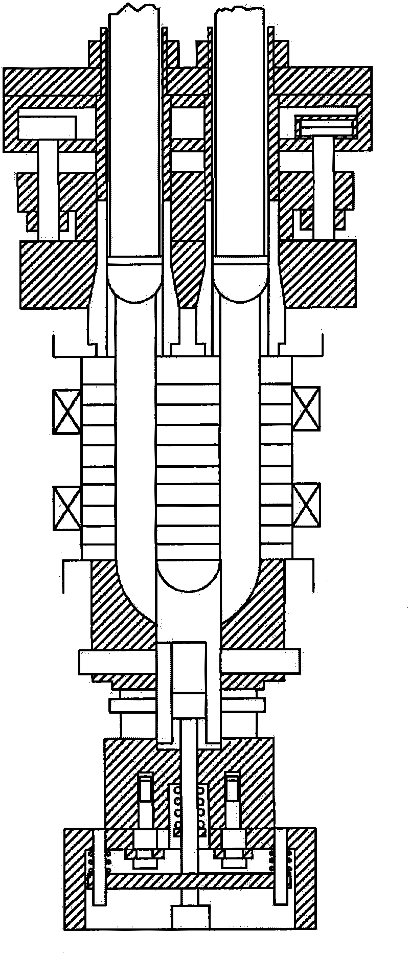 Non-contraction tube expanding equipment