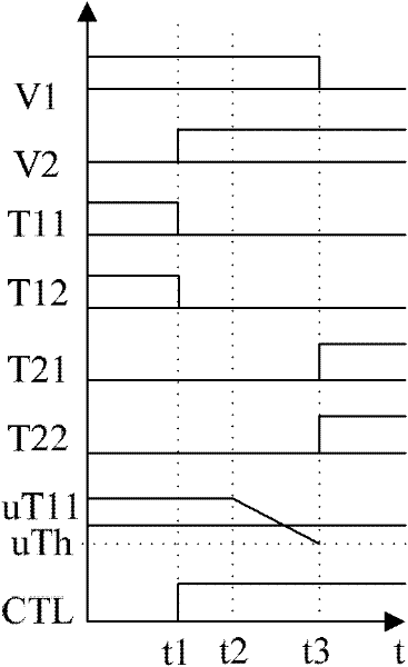 On-load tapping switch of tandem type composite change-over switch transformer