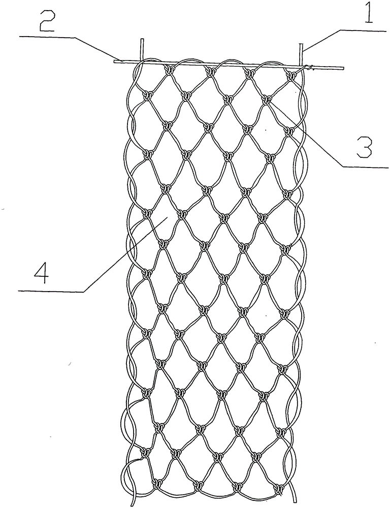 Automobile fiber-braided antiskid net and braiding method thereof