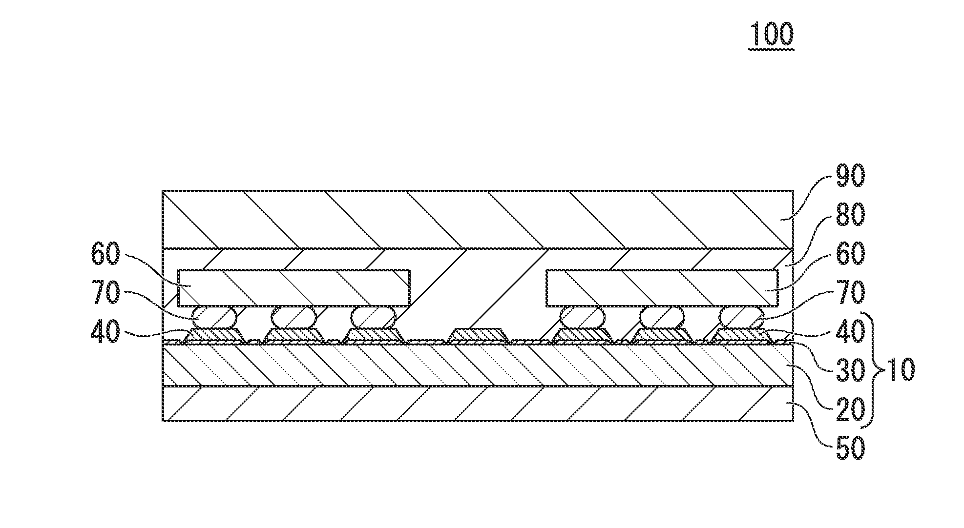 Metal foil pattern layered body, metal foil layered body, metal foil multi-layer substrate, solar cell module, and method of manufacturing metal foil pattern layered body