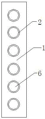 Low-voltage AC distribution cabinet body