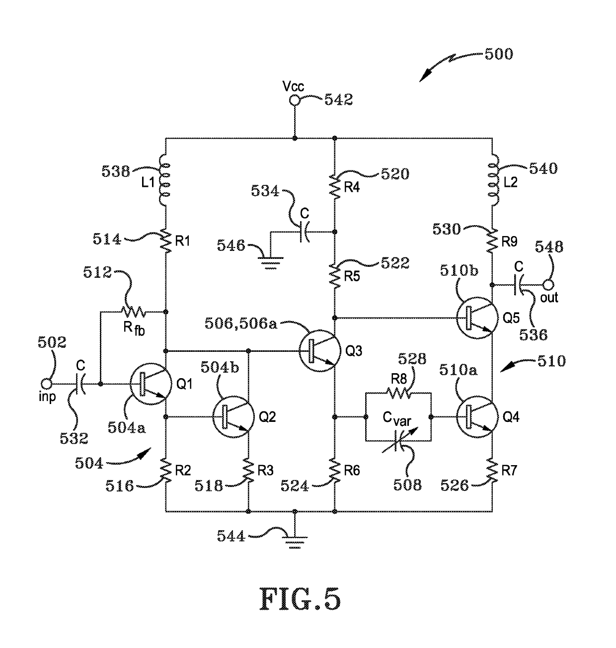 Variable gain amplifier