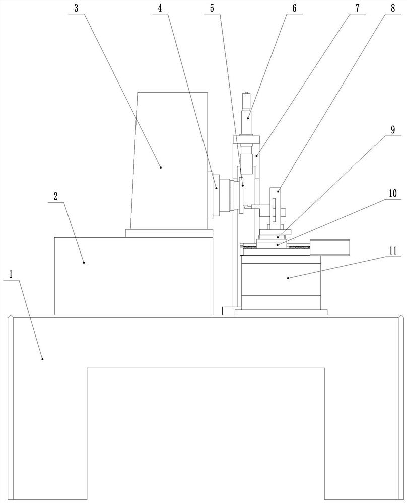 A method for uniform removal of material at the tip of a circular arc-edged diamond tool