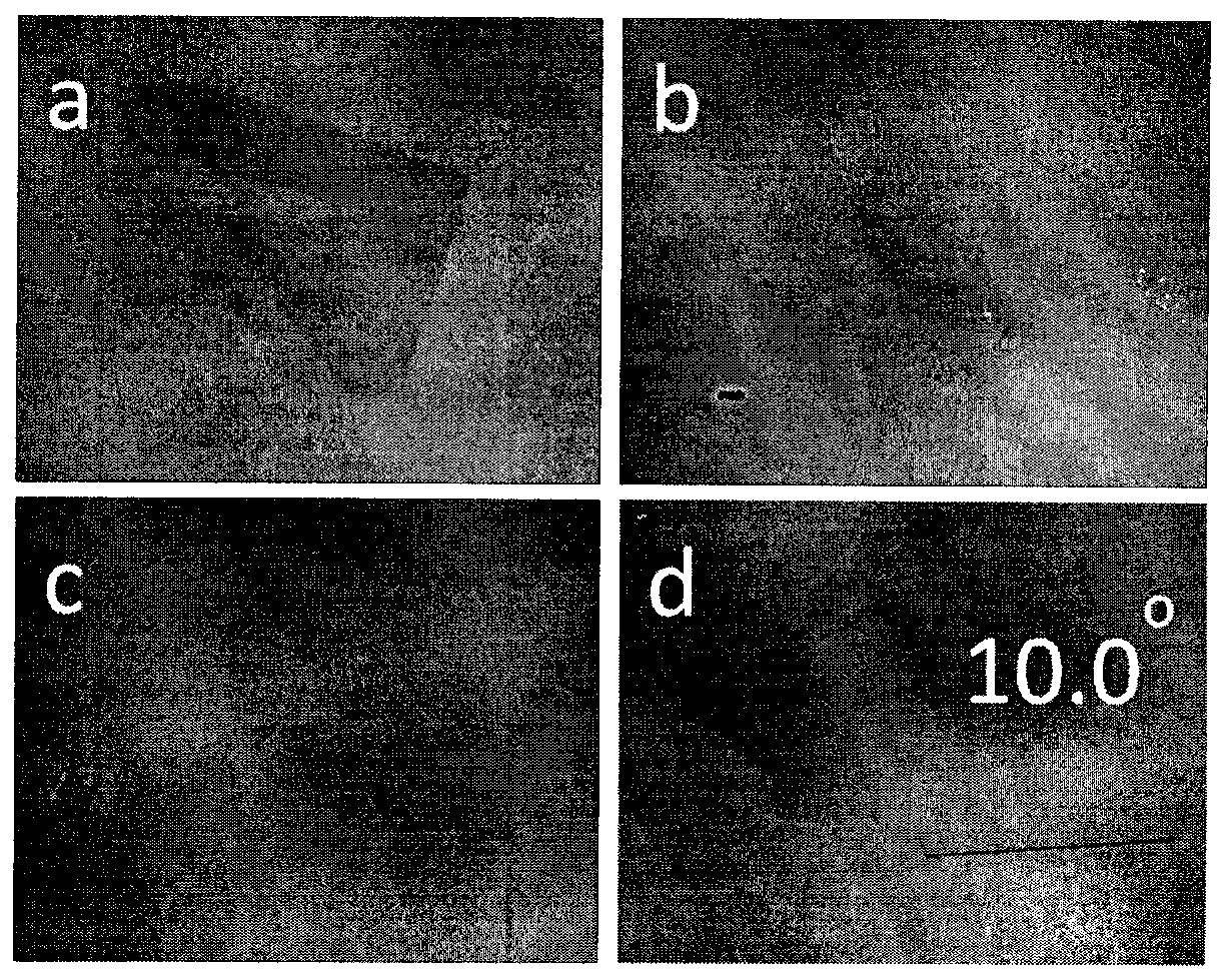 Preparation method of multilayer graphene structure with controllable twist angle