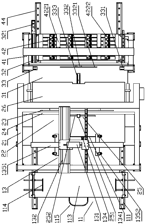 Equipment for automatic feeding, cutting, nesting and stacking of plates