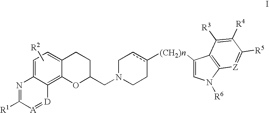 Antidepressant azaheterocyclyl methyl derivatives of 7,8-dihydro-6H-5-oxa-1-aza-phenanthrene