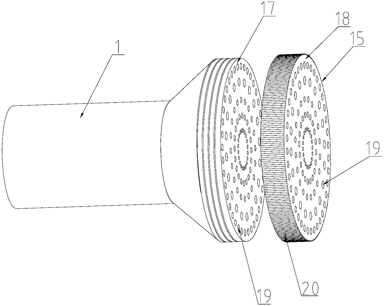 An intelligent scanning automatic spray molding device