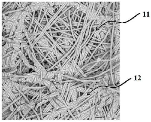 Support material and semipermeable membrane composite material