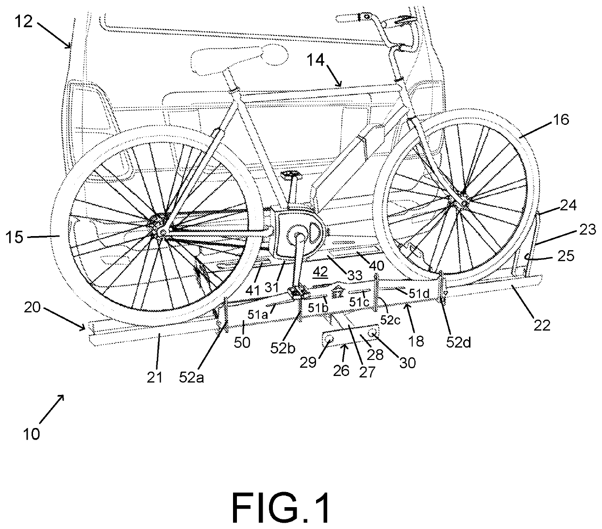 Multi-purpose cargo carrier for transporting bicycles and other items by a vehicle