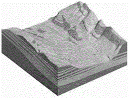Underground cavern automatic modeling method based on geology information