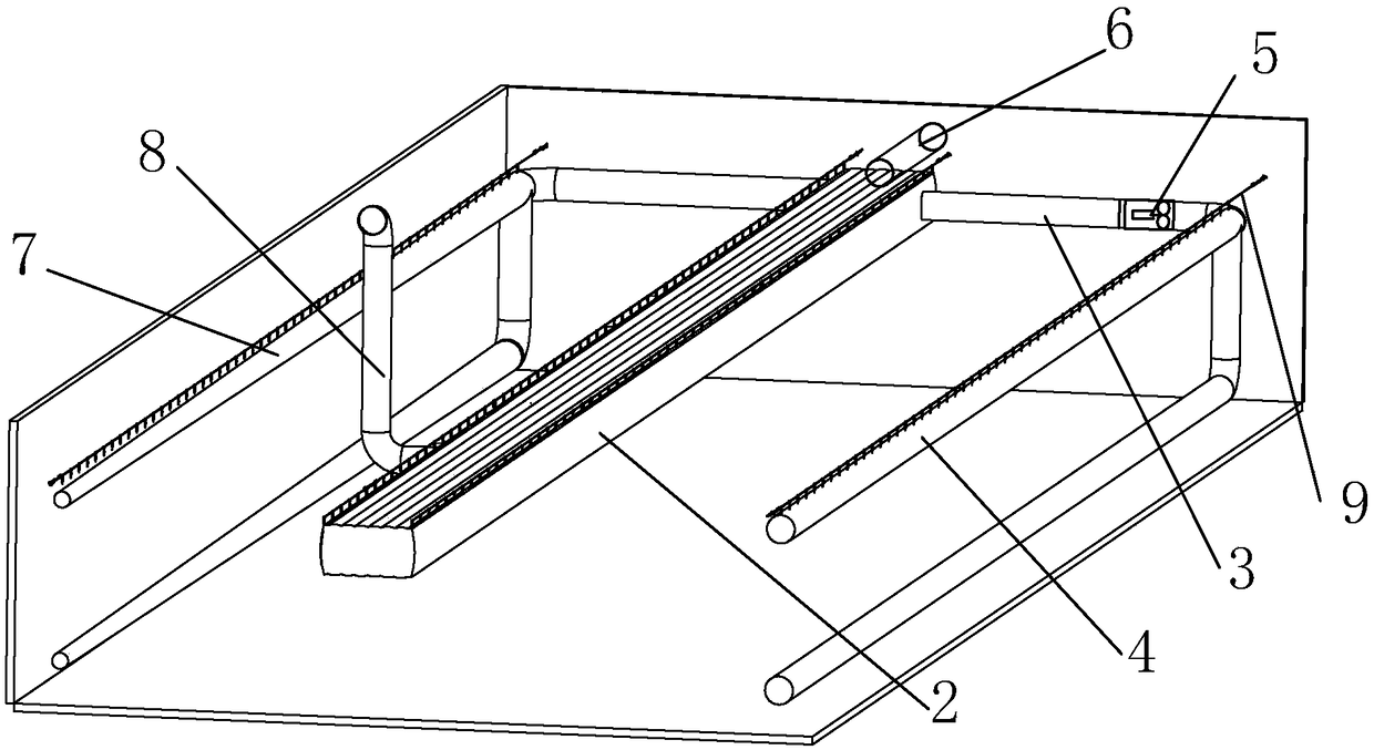 Pipeline-type heat exchange environment control system and method for ...