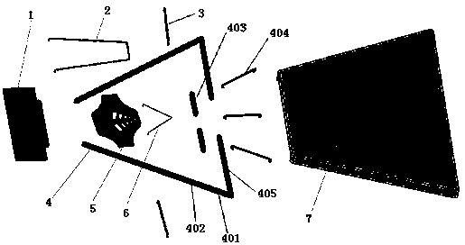 Adaptive variable area tail fin underwater propulsion device