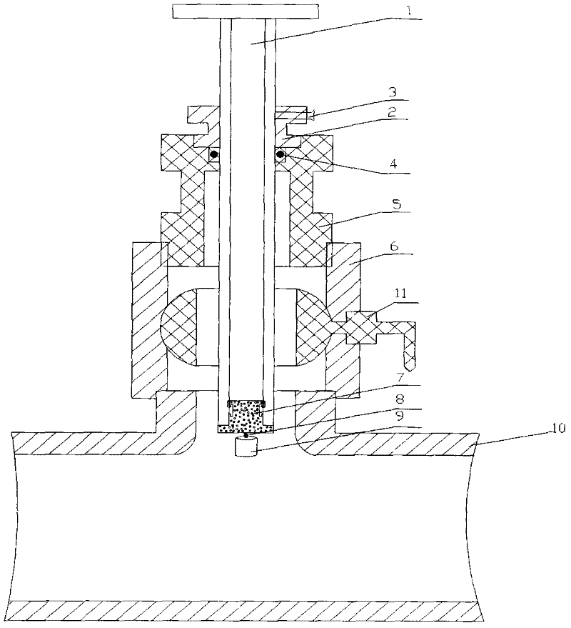 Method for detecting and analyzing biomembrane on inner wall of oil field sewage pipe