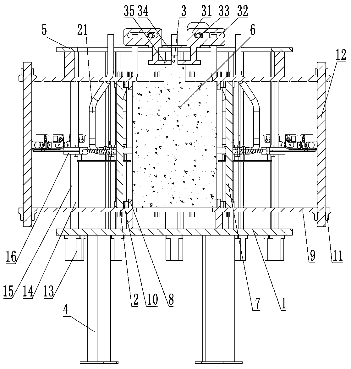 Coal sample crack penetration testing device and testing method thereof