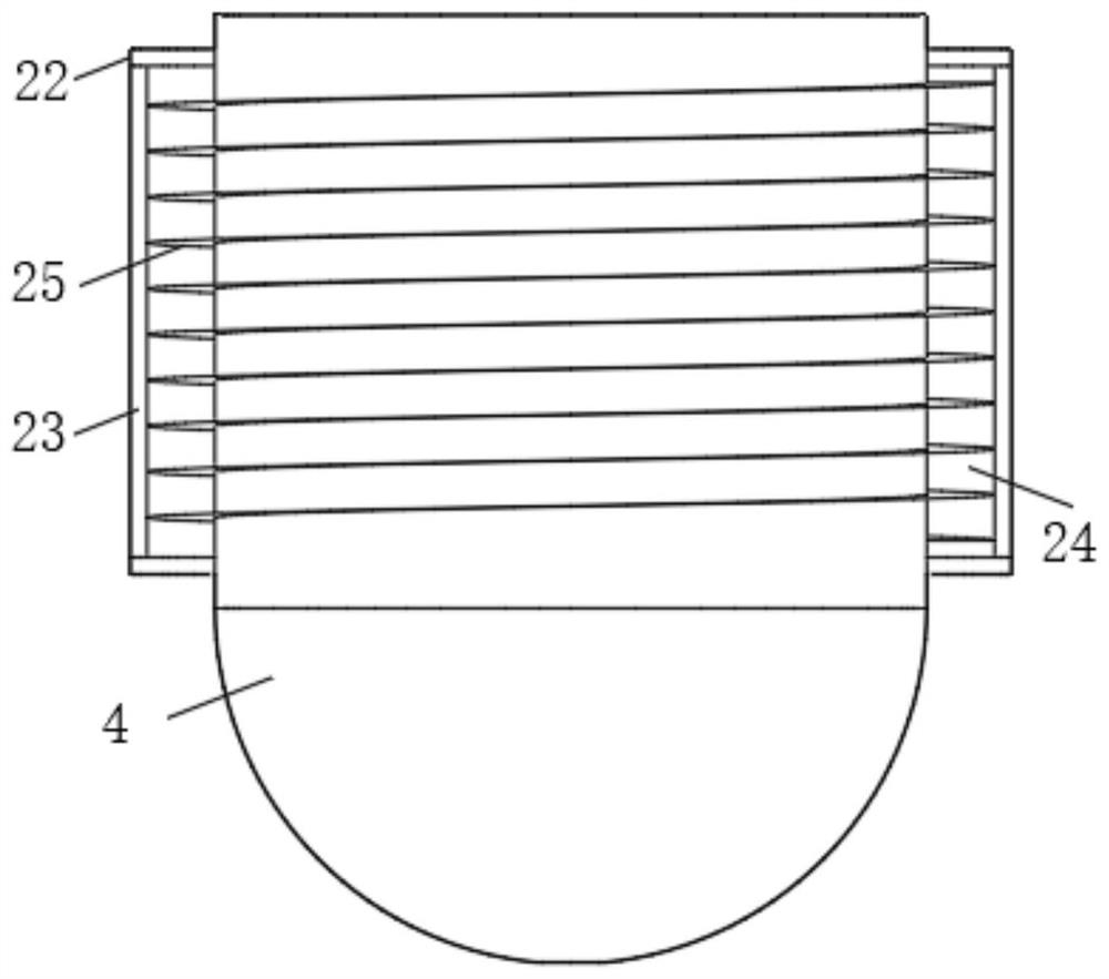 Rapid cooling device for chemical production