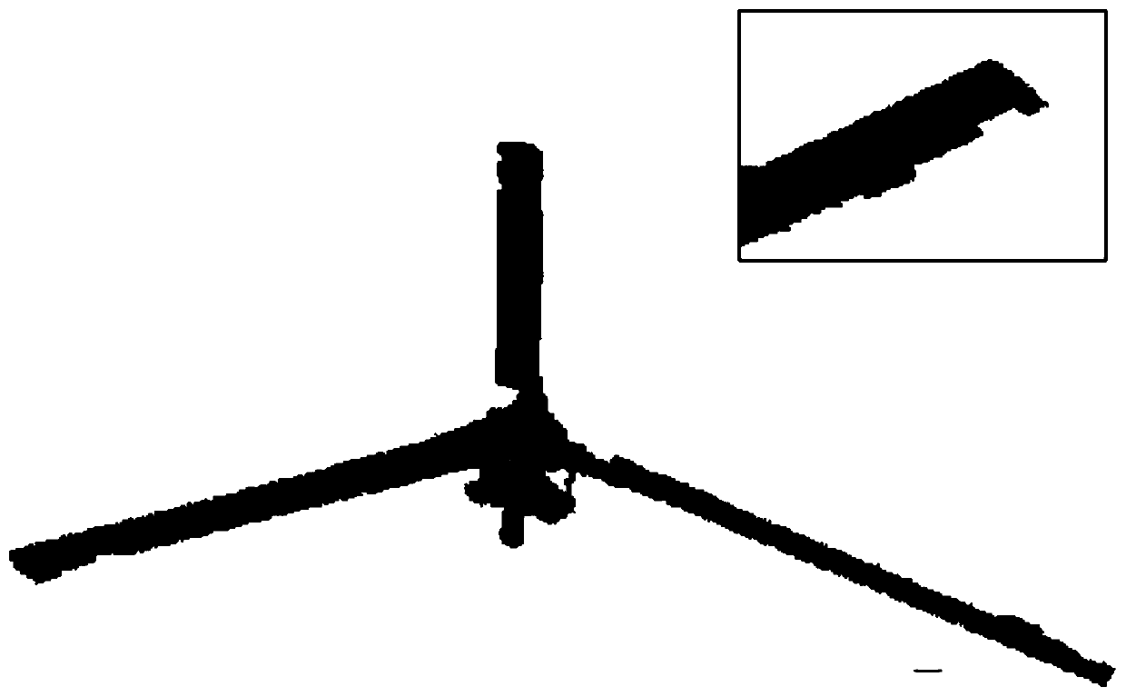 A method and system for reducing rotor noise based on trailing edge flaps