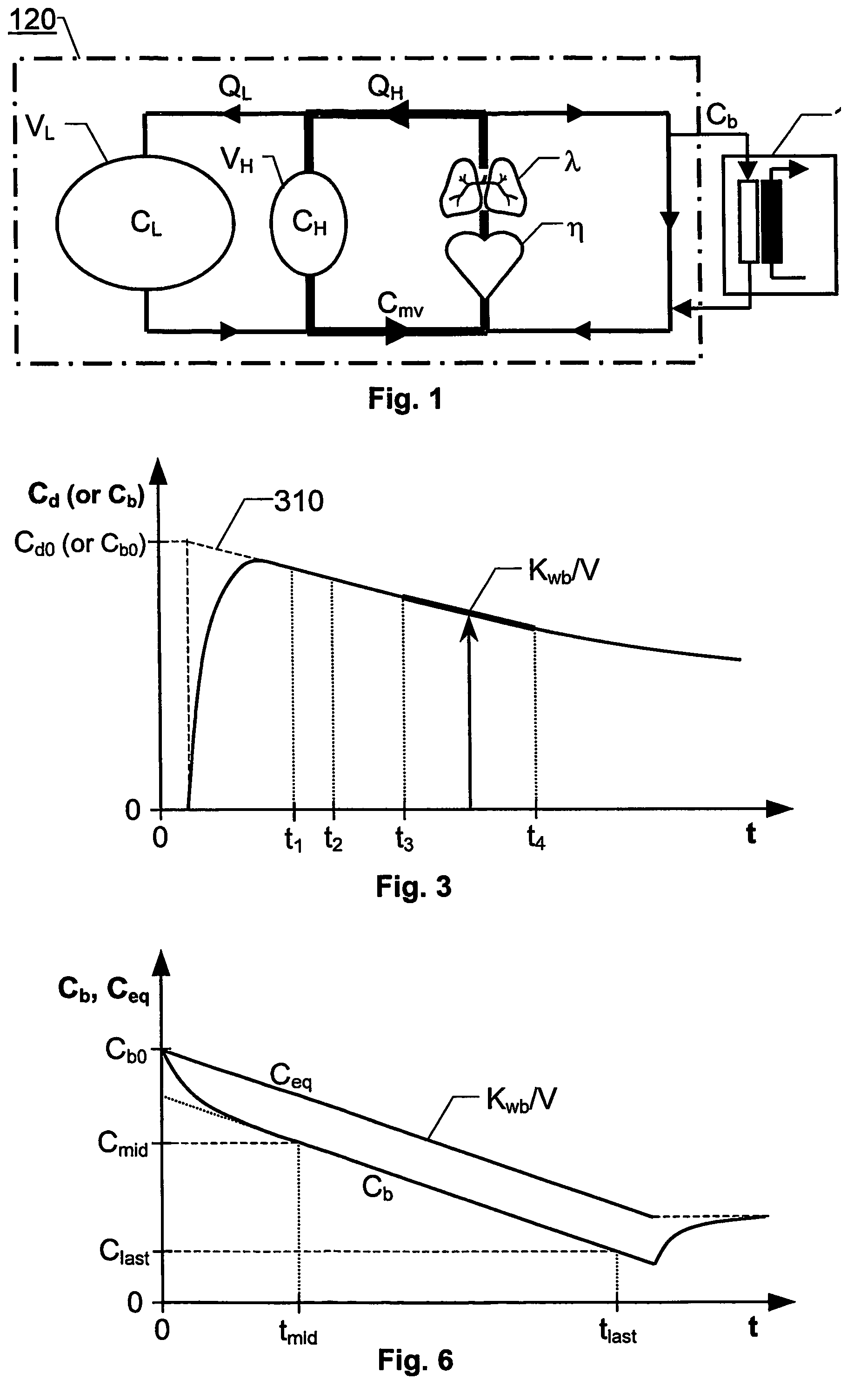 Method and an apparatus for determining the efficiency of dialysis