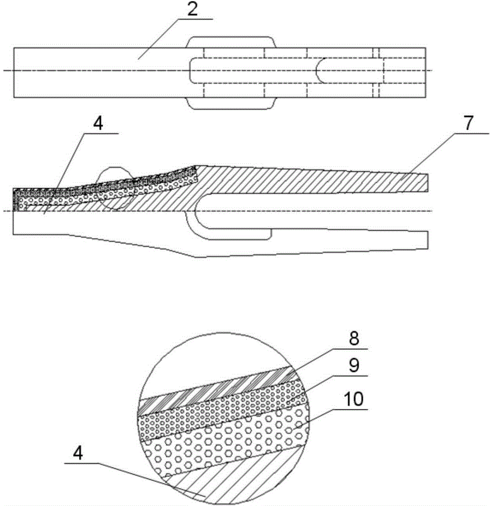 Form-relieved tooth and preparation method thereof