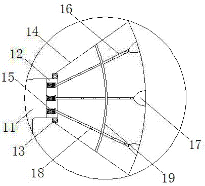 Artificial intelligent municipal garden water spraying method with adjustable spraying range