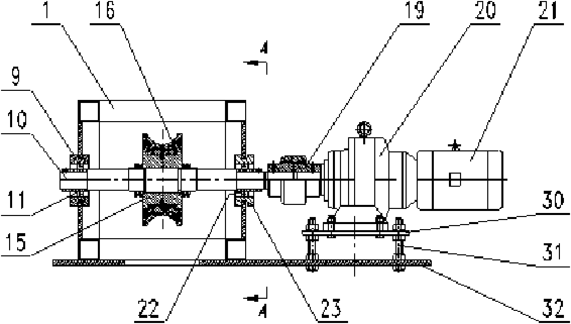 Rotor-type internal-compression oil-gas mixed transport pump unit