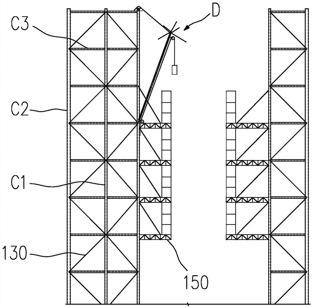 Self-balancing outer frame with annular space lattice structure