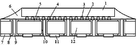 Substrate based bumped flip chip CSP (Chip Scale Package) package part, substrate and manufacturing method