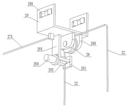 A folding crane