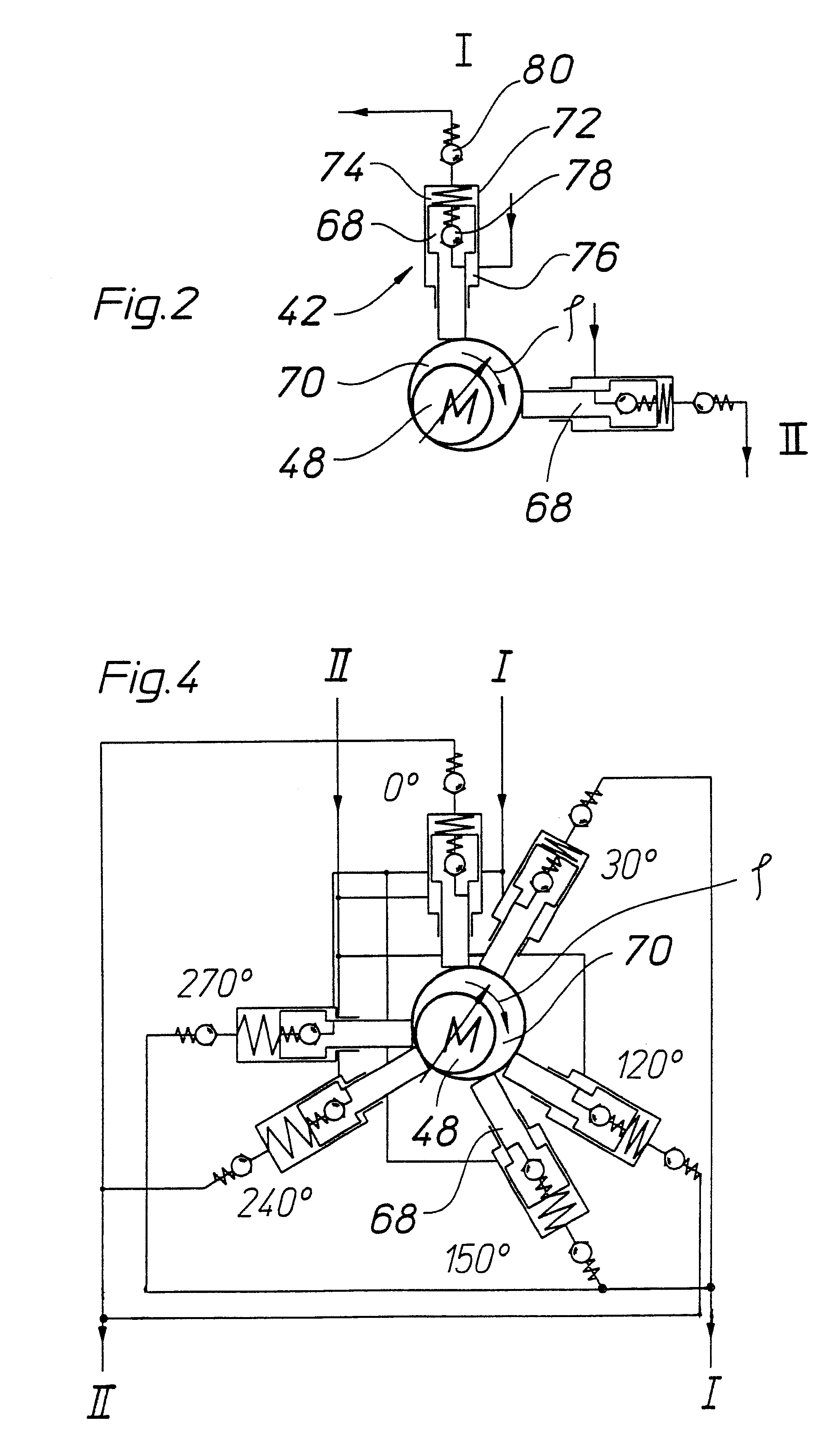 Hydraulic braking system for automobiles
