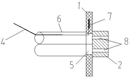 Gripping type anchor with cores convenient to disassemble and method for recycling cores of gripping type anchor