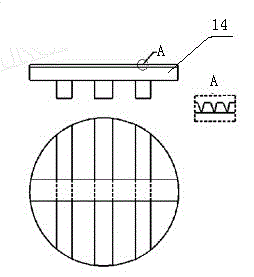 Method for efficiently separating acetylene gas