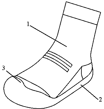 Infant shoe and technique for manufacturing infant shoe