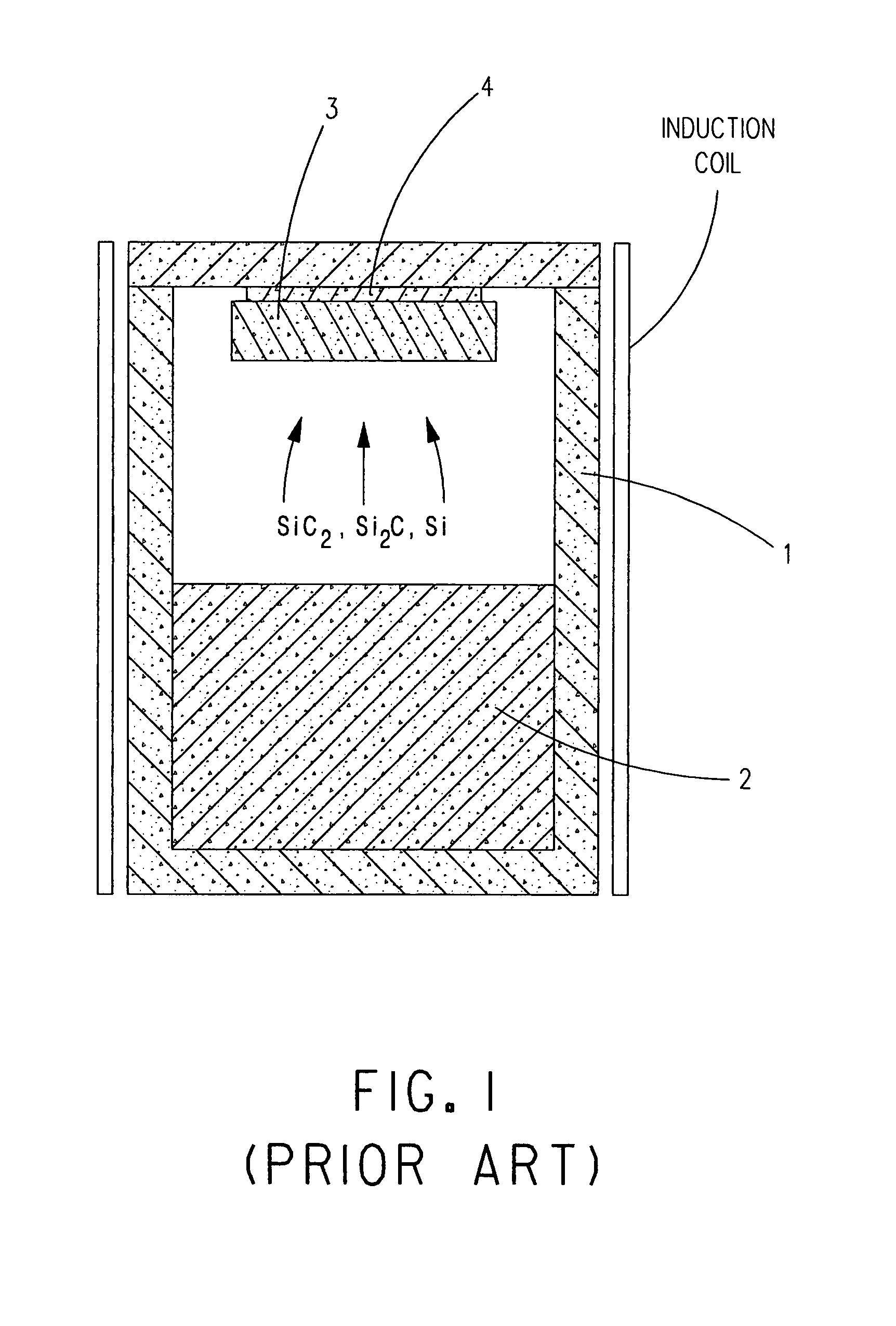 Silicon carbide with low nitrogen content and method for preparation