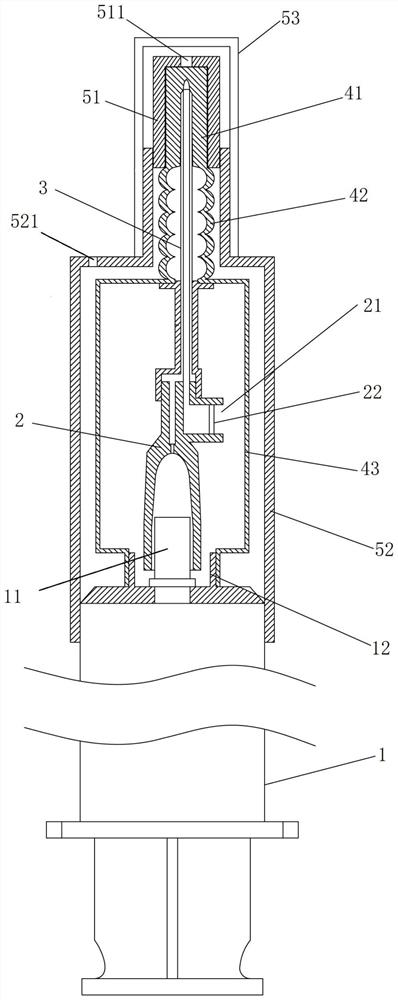 Closed transfer dispenser and its application in the preparation and transfer of medicines