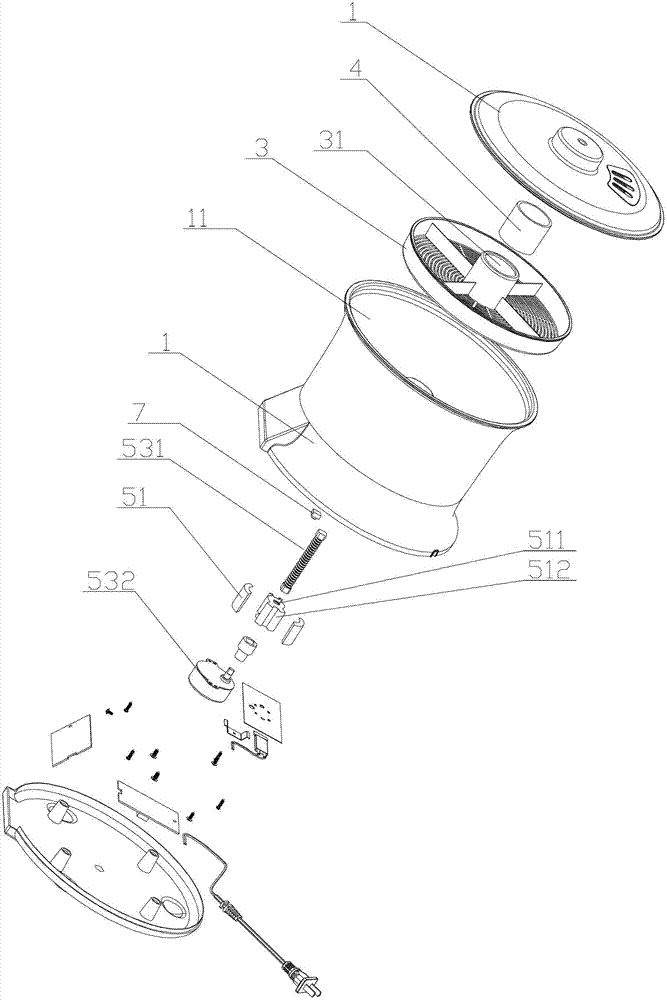 Lift bean sprouting machine and control method thereof