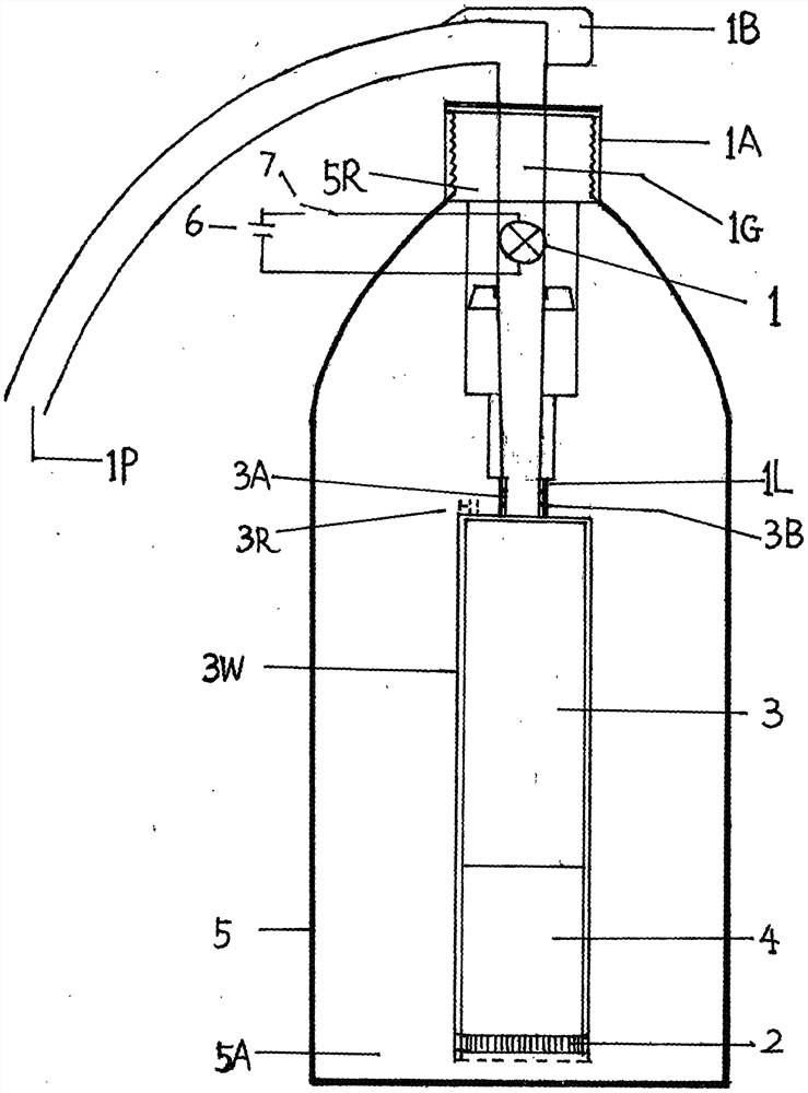 Portable ultralow-cost dual-use water filter or water filtering rod for military and civil use