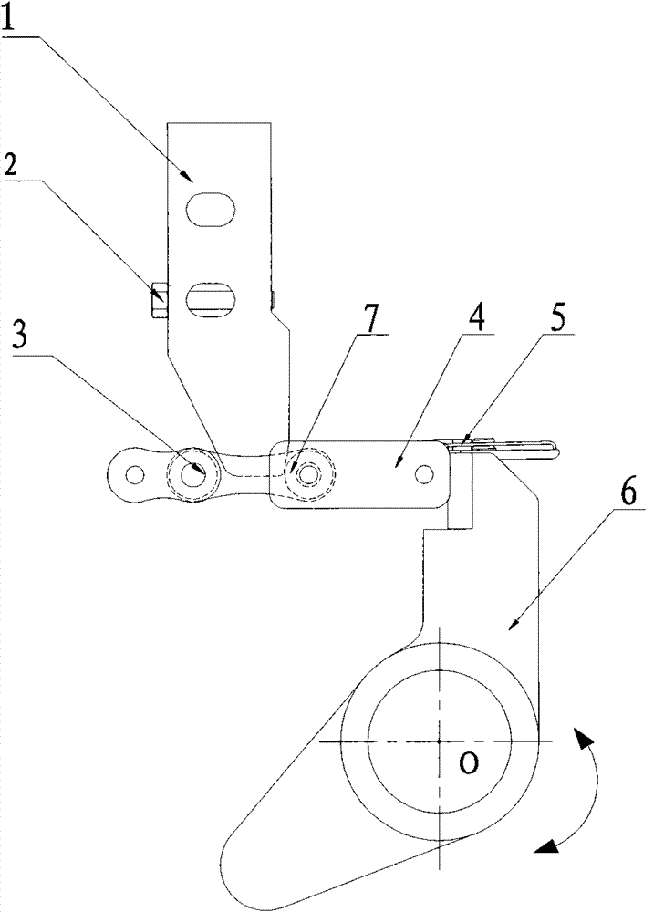 Tooth row positioning device and working method thereof