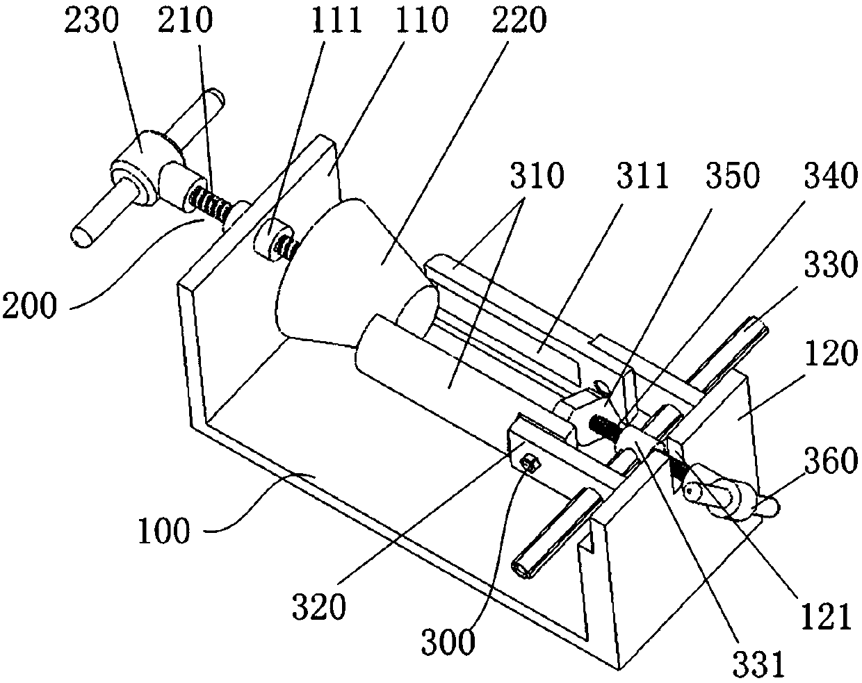 Tubular part punching tooling