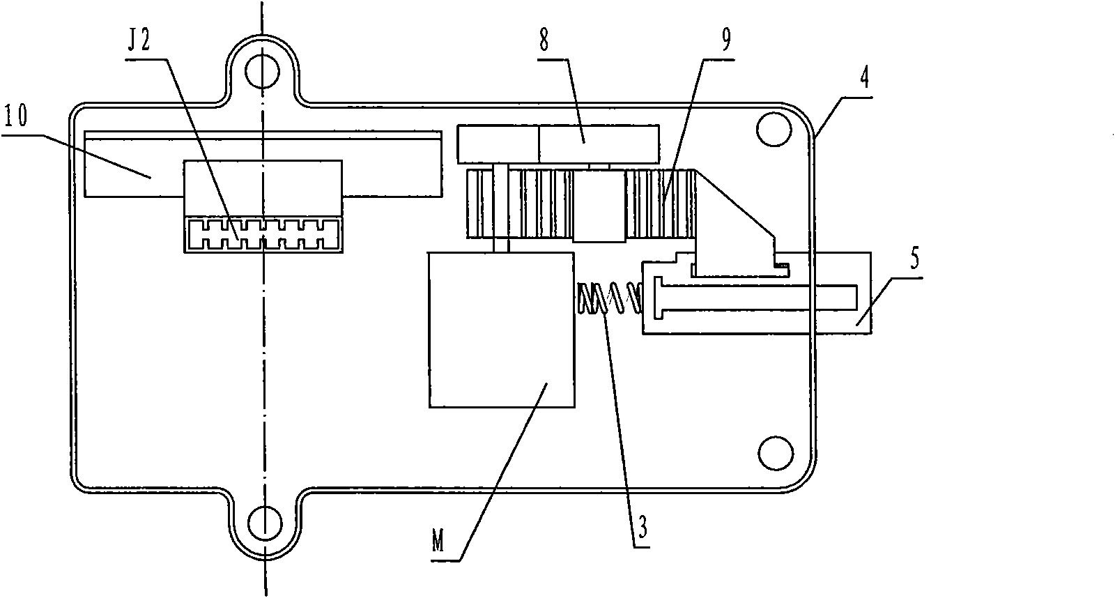 Electronic lock with high key secret rate for box