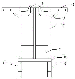 Device used for replacing wide and thick plate rolling mill hydraulic AGC cylinder and using method thereof
