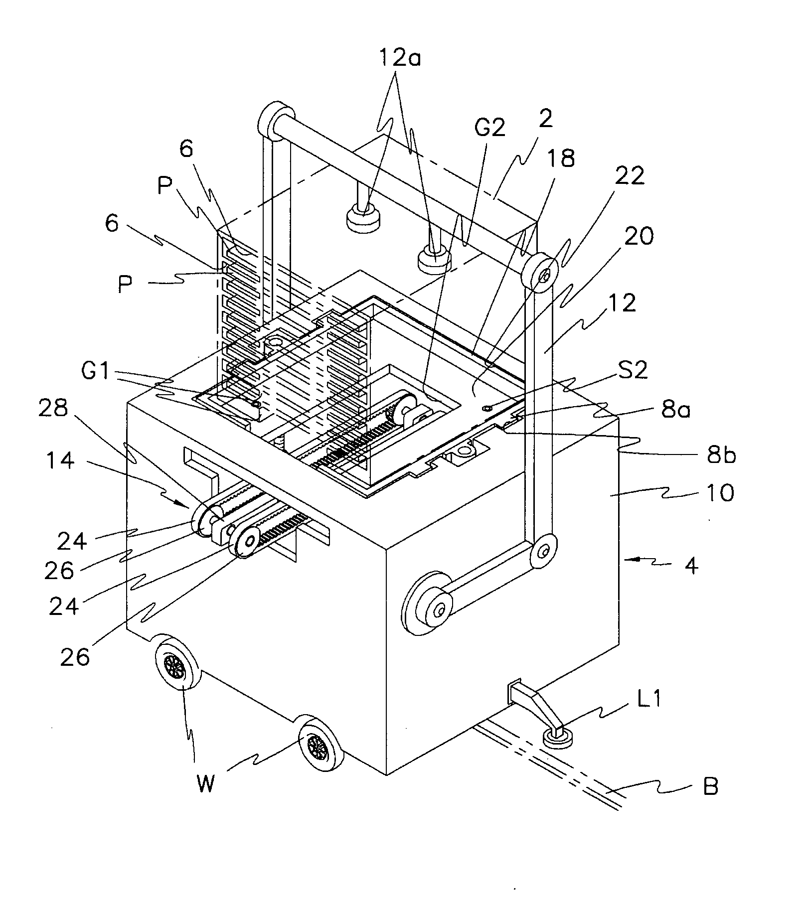System and method for conveying flat panel display