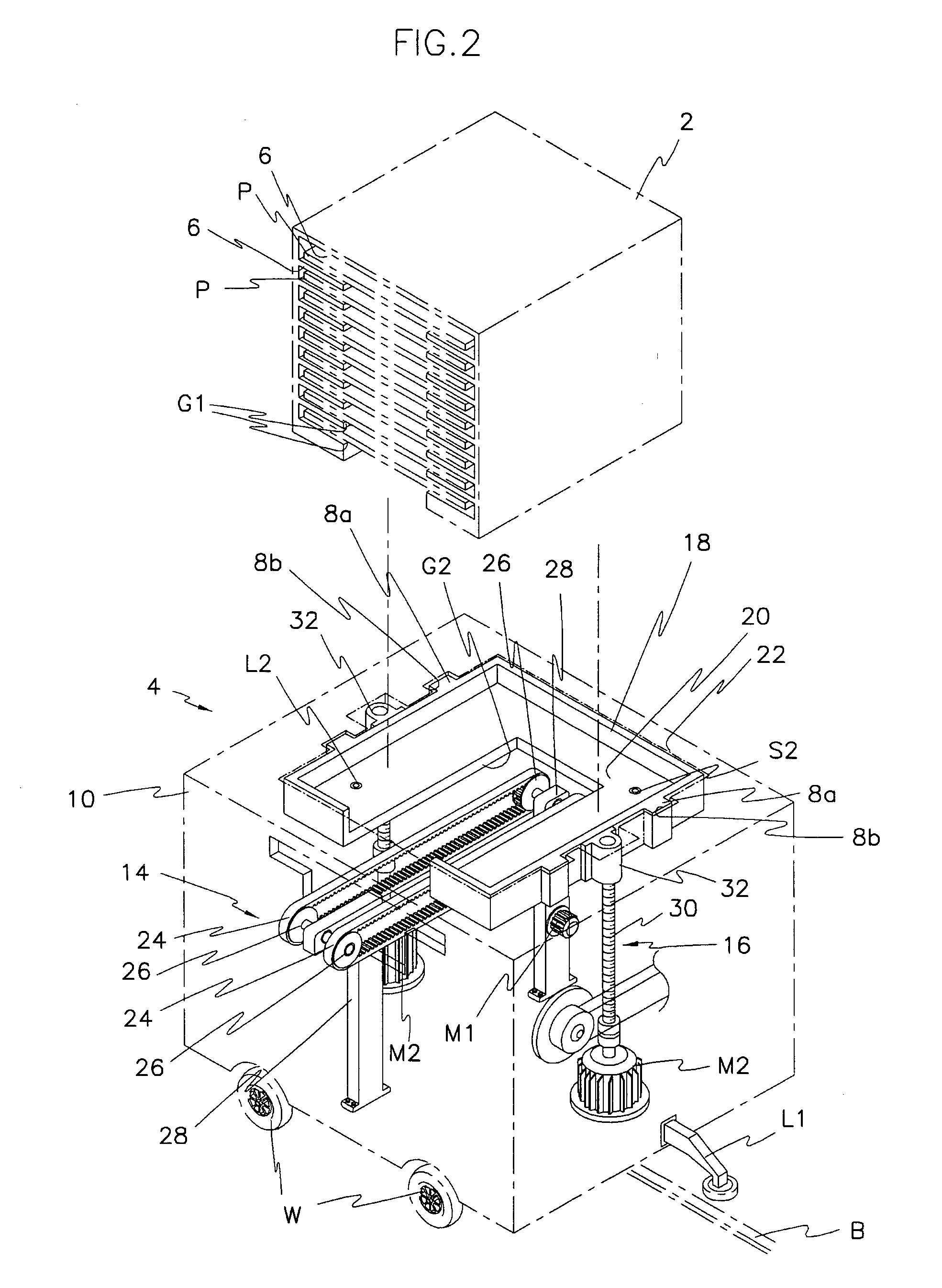System and method for conveying flat panel display